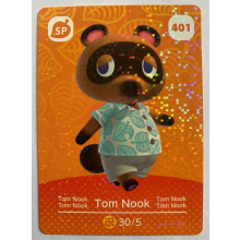 Animal Crossing Amiibo Cards ~401 Tom Nook