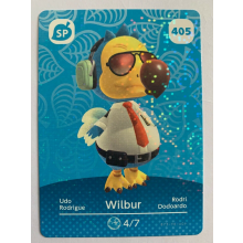 Animal Crossing Amiibo Cards ~405 Wilbur
