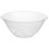 (X-Large - 30cm) Clear Plastic Mixing Bowl for Baking, Salad, Cakes 3