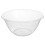 (Medium - 20cm) Clear Plastic Mixing Bowl for Baking, Salad, Cakes 5