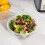 (Medium - 20cm) Clear Plastic Mixing Bowl for Baking, Salad, Cakes 1