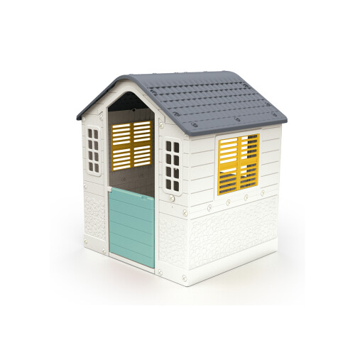 Dolu Dolu Kids Outdoor Playhouse - White