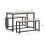 SoBuy OGT25-HN, Dining Set - Dining Table and 2 Benches, 3 Pieces 3