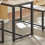 SoBuy OGT25-HN, Dining Set - Dining Table and 2 Benches, 3 Pieces 6