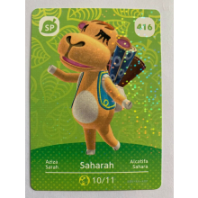 Animal Crossing Amiibo Cards ~416 Saharah