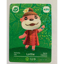 Animal Crossing Amiibo Cards ~420 Lottie