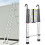 Aluminum Telescoping Ladder 5M Tall Extension Ladder Foldable Stepladder 16.5FT 1