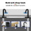 Aluminum Telescoping Ladder 5M Tall Extension Ladder Foldable Stepladder 16.5FT 5