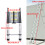 Aluminum Telescoping Ladder 5M Tall Extension Ladder Foldable Stepladder 16.5FT 6