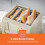GEEPAS (Beige) Geepas 4 Slice Bread Toaster 6Level Browning 1400W 3