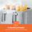 GEEPAS (Grey) Geepas 4 Slice Bread Toaster 6Level Browning 1400W 4