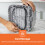 GEEPAS (Grey) Geepas 4 Slice Bread Toaster 6Level Browning 1400W 7