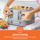 GEEPAS (Grey) Geepas 4 Slice Bread Toaster 6Level Browning 1400W 8