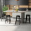 Costway Set of 2 Swivel Bar Stool 76cm Upholstered Kitchen Stools W/ Footrest 7