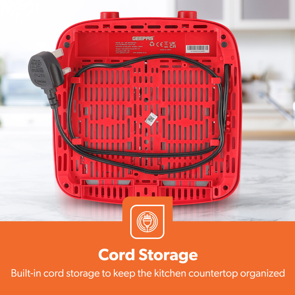 geepas-4-slice-red--wide-slot-bread-toaster-reheat-defrost-function