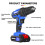 Cordless Power Drill Drill Set Variable Speed 21V 45N.m with 2 Li-ion Batteries 2