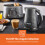 GEEPAS Geepas 4 Slice Bread Toaster 7 Browning Control with Crumb Tray, Grey 8
