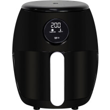 Belaco 2L Air Fryer BEL-AF-02, Digital Display, 80-200C, 60min Timer, Black High-Gloss Finish