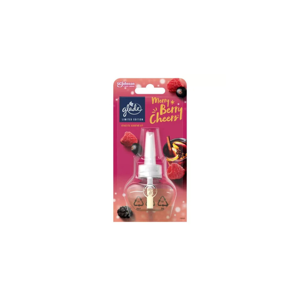 Glade Merry Berry Cheers Electric Air Freshener Refill 20ml