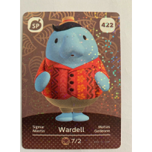 Animal Crossing Amiibo Cards ~422 Wardell