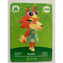 Animal Crossing Amiibo Cards ~428 Audie