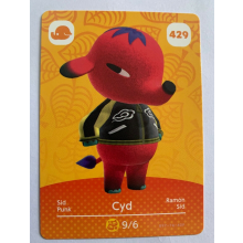 Animal Crossing Amiibo Cards ~429 Cyd