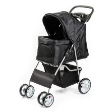 Pet Stroller Dog Cat Puppy Pram Pushchair Cart Buggy Carrier