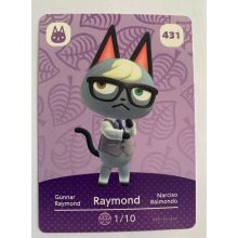 Animal Crossing Amiibo Cards ~431 Raymond