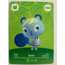 Animal Crossing Amiibo Cards ~434 Ione