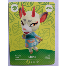 Animal Crossing Amiibo Cards ~436 Shino