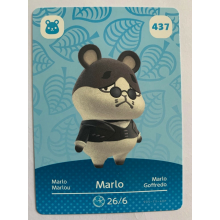 Animal Crossing Amiibo Cards ~437 Marlo