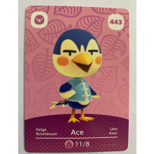 Animal Crossing Amiibo Cards ~443 Ace