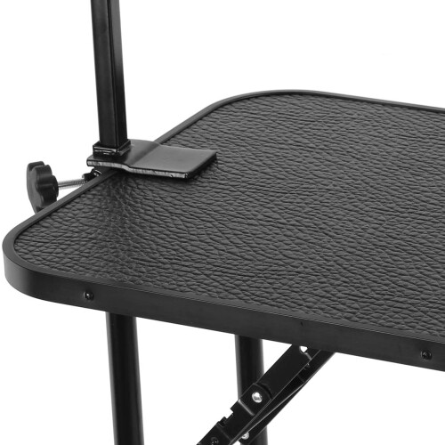 Folding Pet Dog Grooming Table with Basket Height Adjustable 2