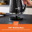 GEEPAS (Black) Geepas 1.7L Cordless Electric Kettle 2200W 9