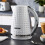 GEEPAS (White) Geepas 1.7L Cordless Electric Kettle 2200W 3