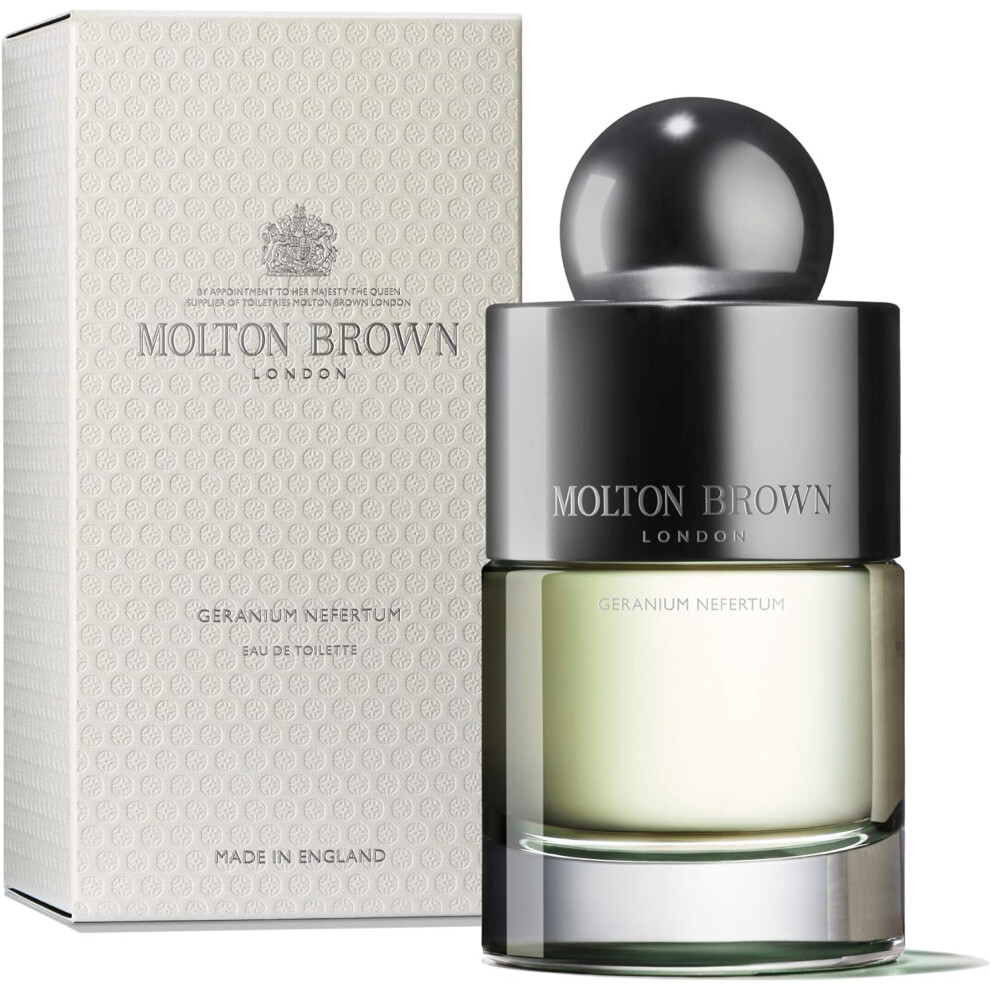 Geranium Nefertum by Molton Brown Eau De Toilette 3.4oz/100ml Spray New With Box