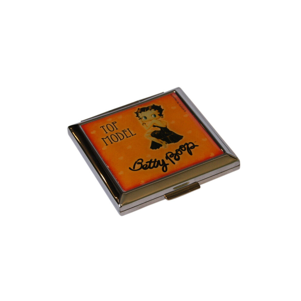 Betty Boop Orange Compact Mirror Top Model