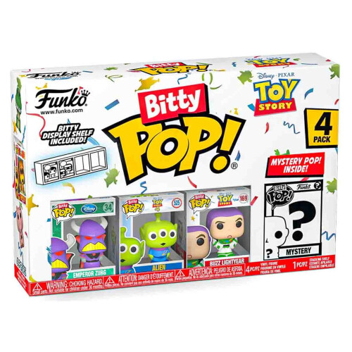 Funko Bitty POP: Toy Story- Zurg 4PK S4