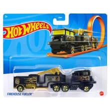 Hot Wheels Die Cast Track Stars Vehicles 1:64 Scale Firehouse Fueler