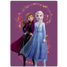 Disney Frozen Fleece Throw Blanket 100 x 140 cm Princess Anna & Elsa