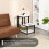 Costway 3-Tier Industrial End Table Sofa Bedside Table Nightstand Office Bookcase 10