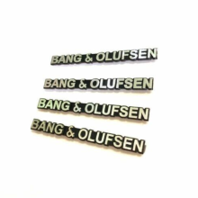 4x BANG & OLUFSEN B&O CAR/HOME BADGE SPEAKER EMBLEM LOGO