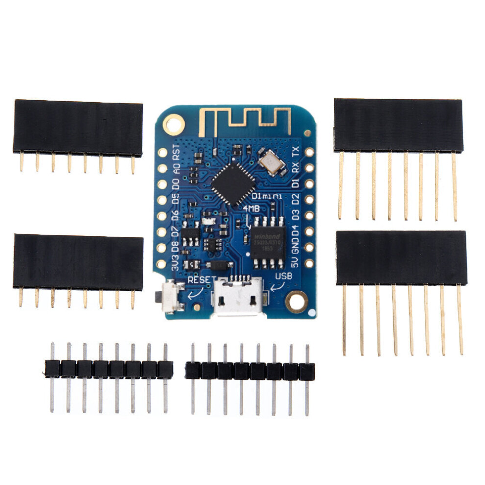 2Pcs D1 Mini V3.0.0 Wifi Internet Of Things Development Board Based Esp8266 4Mb Micropython Nodemcu Geekcreit For Arduino 8727971210673