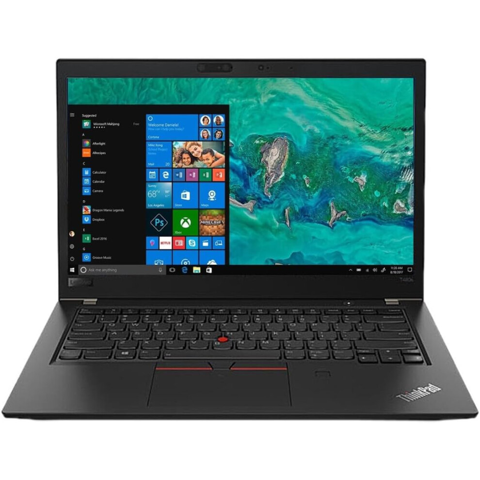 Lenovo ThinkPad T480s Intel Core i5-8350U 14 "16 GB RAM 512 GB SSD Laptopï¼Black