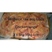 Middleton Raw Dog Foods Frozen Chicken Wings 3x5kg (15kg) Box - DEFRA Accredited, 100% Natural British Poultry