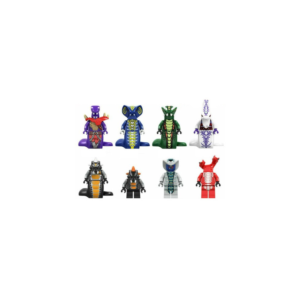 Cool Ninjago Snakes Minifigures Kids Toys Gifts