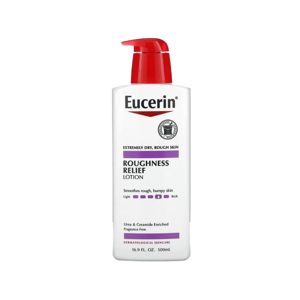 Eucerin Roughness Relief lotion Moisturizer Extreamly Dry Rough and Bumpy Skin ,500ml
