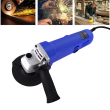 115mm Angle Grinder Electric 550W 12000rpm Mini Power Hand Tool for Cutting Grinding Polishing Multipurpose with Side Handle Grinder Wheel Spanner