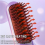 Hair Straightener Brush with Temp Negative Ion Styling Comb Purple 2