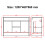 Large 1200mm Vanity Unit & Double Basin Freestanding 100% Waterproof 5
